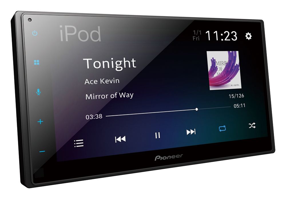 Pioneer SPH-DA150BT Car Radio with Apple CarPlay, Android Auto, and Bluetooth