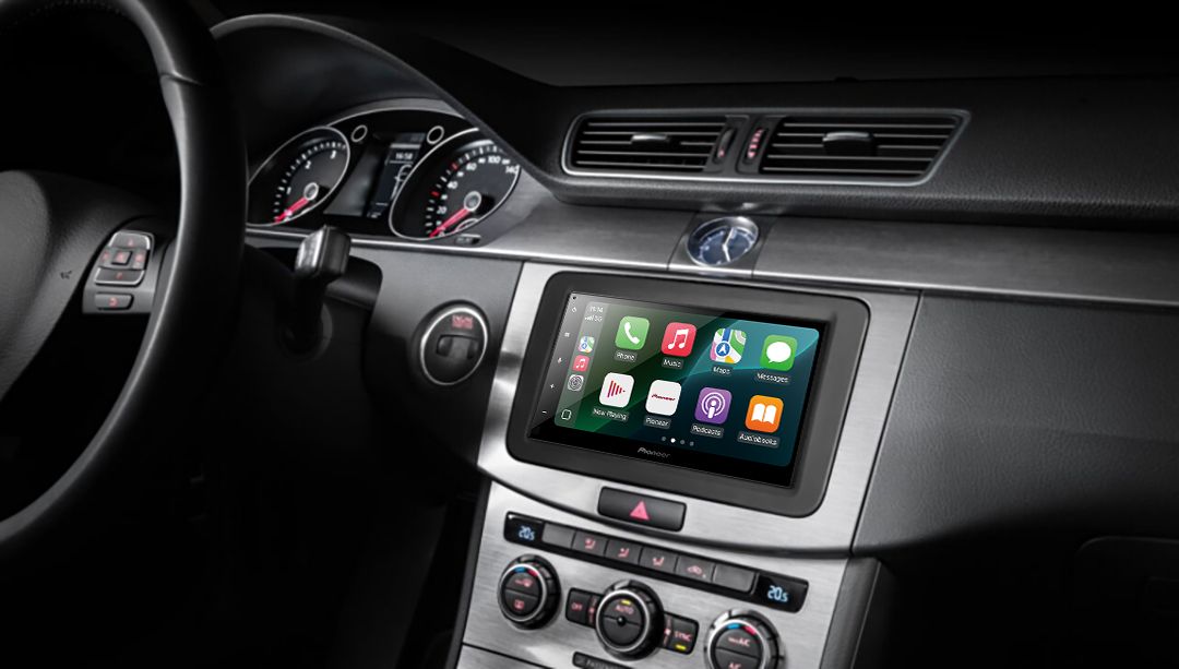 Pioneer SPH-DA150BT Car Radio with Apple CarPlay, Android Auto, and Bluetooth