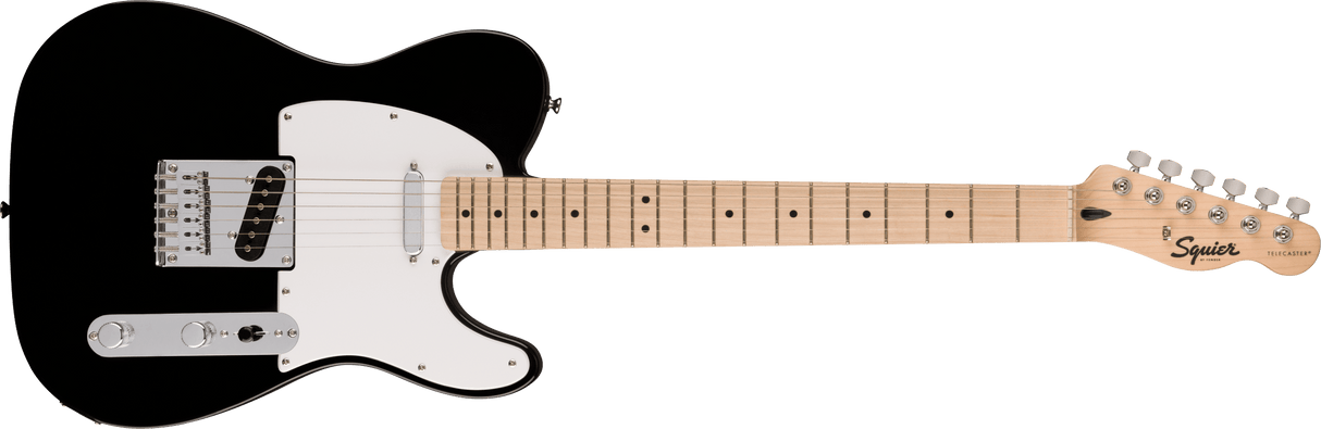 Fender Squier Sonic Telecaster Electric Guitar (Black)