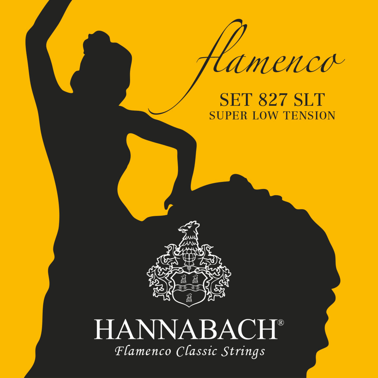 Hannabach Strings for classical guitar Series 827 Super Low Tension Flamenco - Super-low set (827SLT)