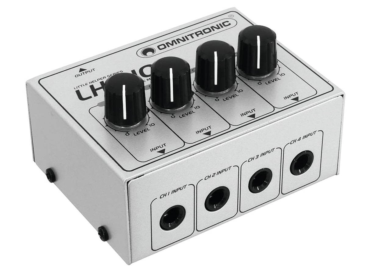 Omnitronic LH-010 - 4-channel Passive Mixer
