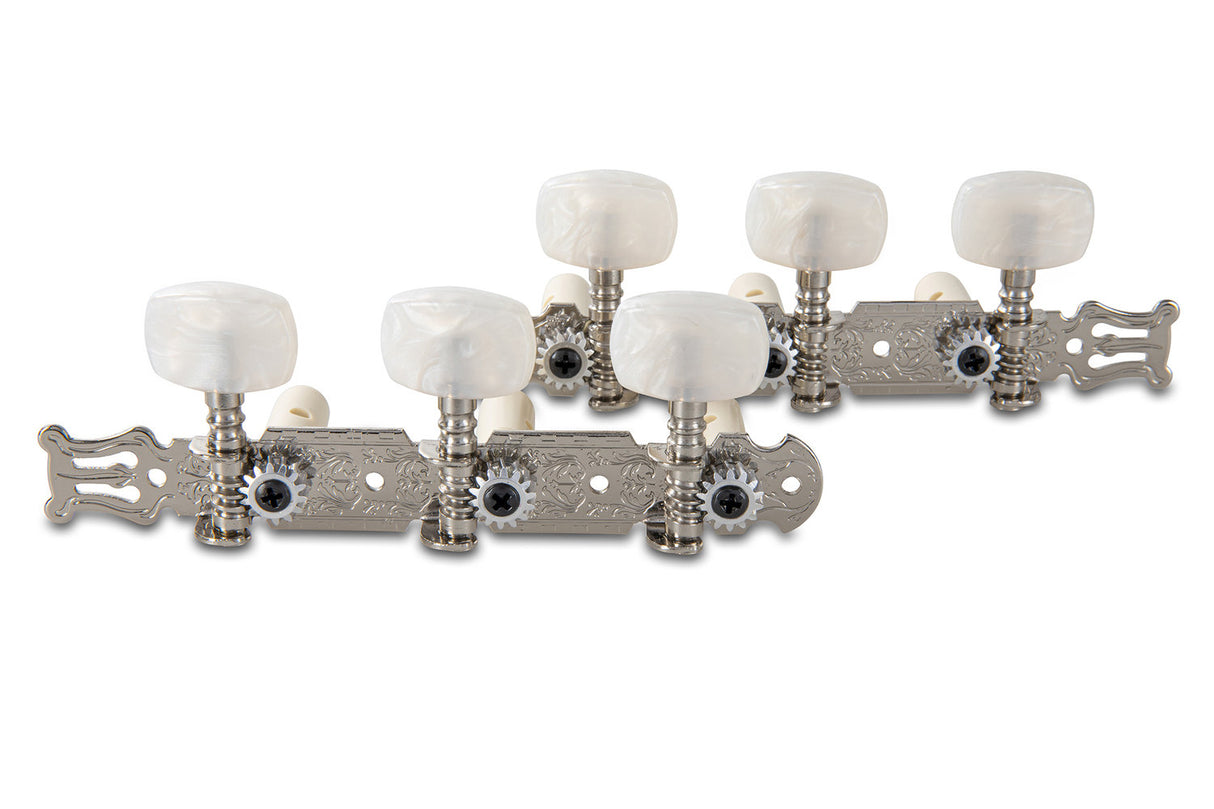 GEWA machine heads Classical guitars - Oval button (with lyra)