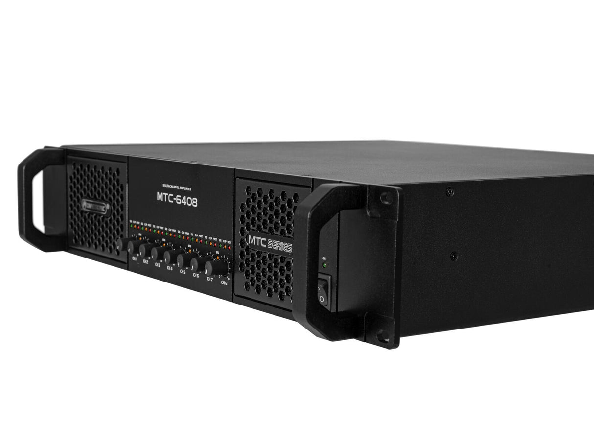 OMNITRONIC MTC-6408 8-channel Amplifier