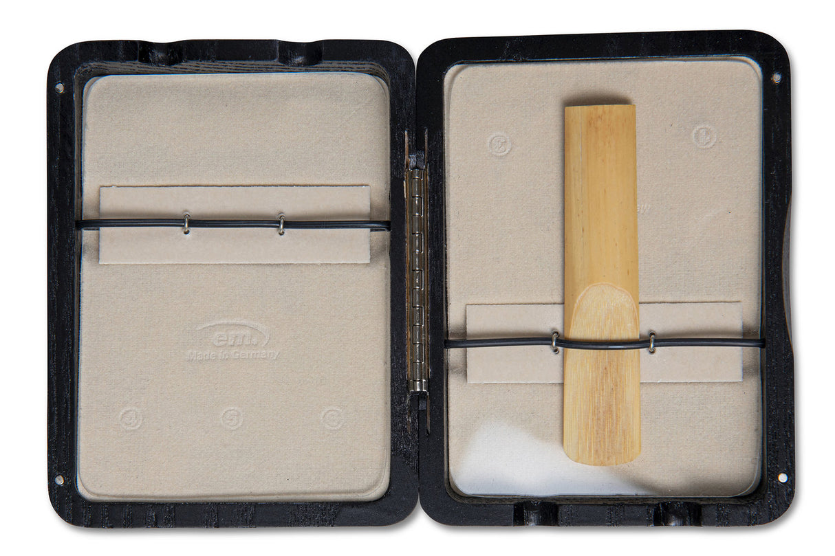 GEWA Reed case Tenor Saxophone 6 reeds - Black lacquered finish