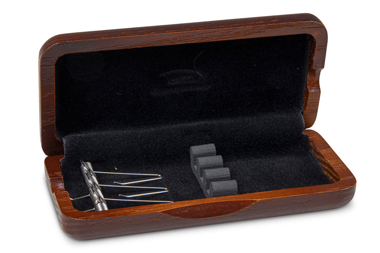 GEWA reed case Oboe 3 reeds - Reddish-brown lacquered finish