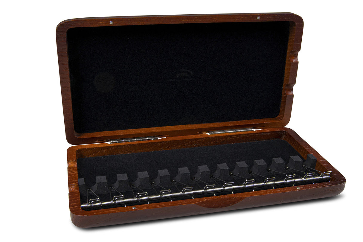 GEWA Reed case Bassoon 12 tubes - Red brown lacquered finish