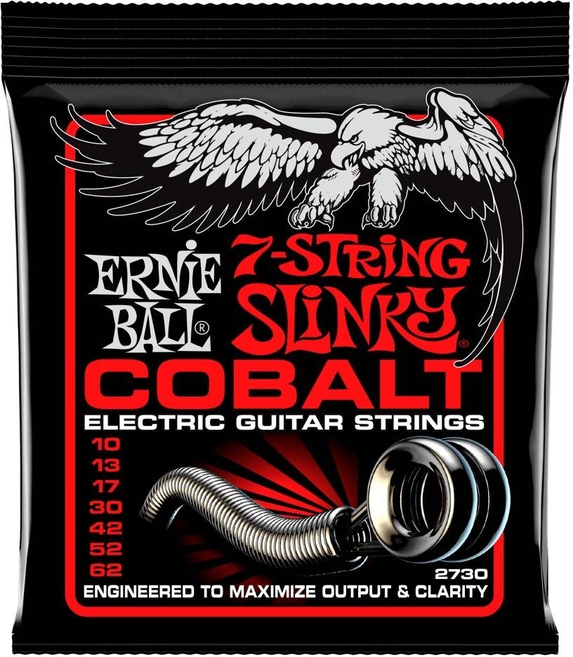 Ernie Ball 2730 7-String Cobalt Skinny Top Heavy Bottom
