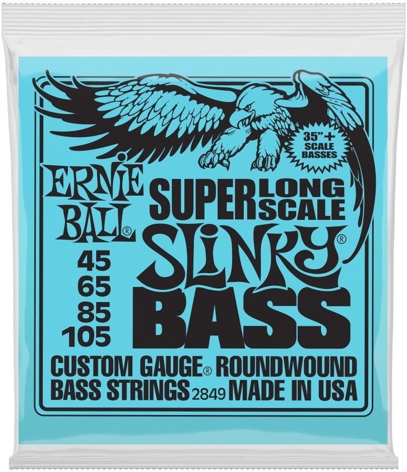 Ernie Ball 2849 Extra Long Scale Hybrid Slinky Bass Nickel