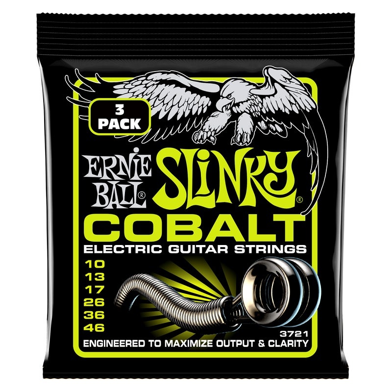 Ernie Ball 3721 - 3-pack Regular Slinky Cobalt