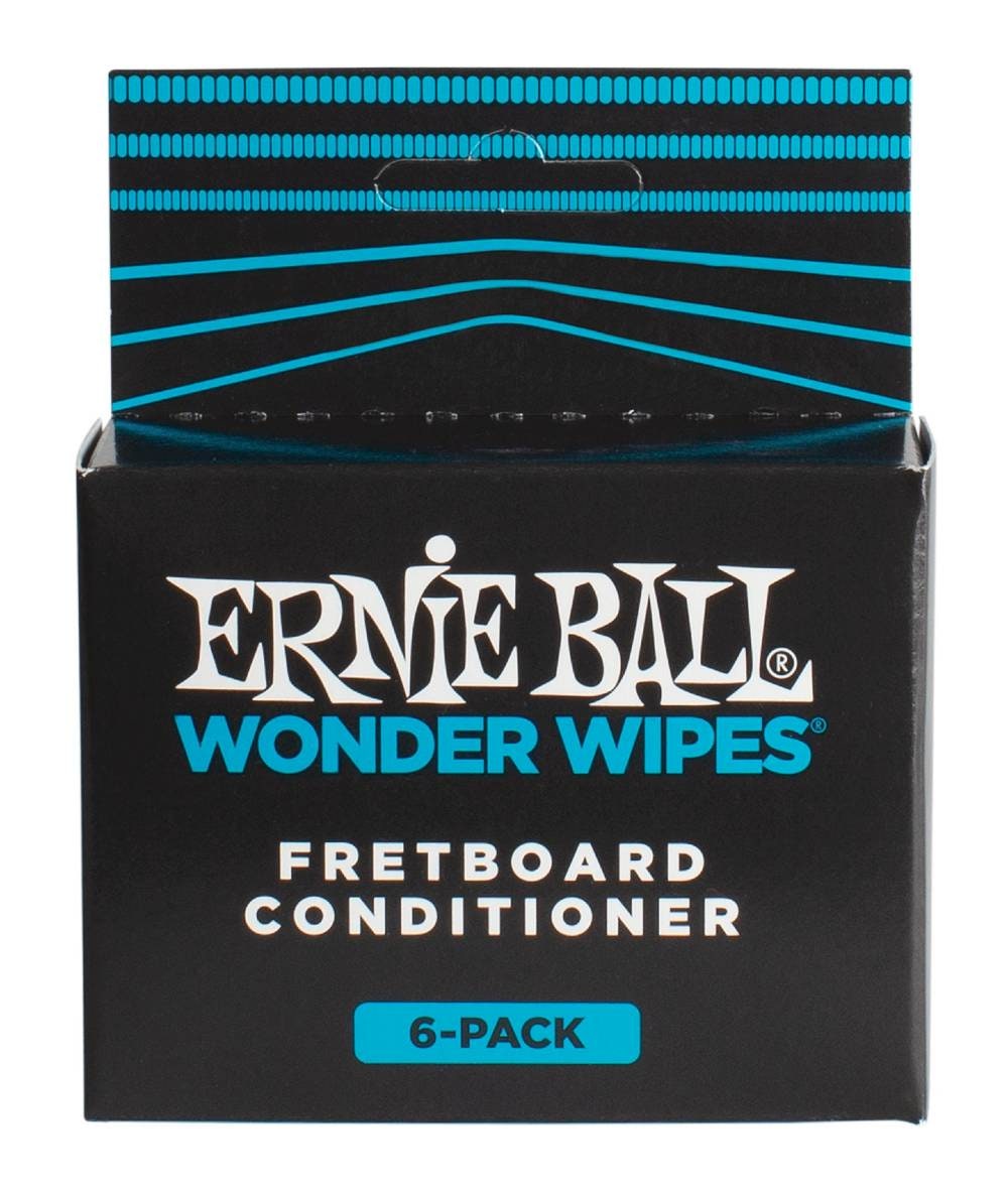 Ernie Ball EB-4276 Wonder wipes, Fretboard Conditioner