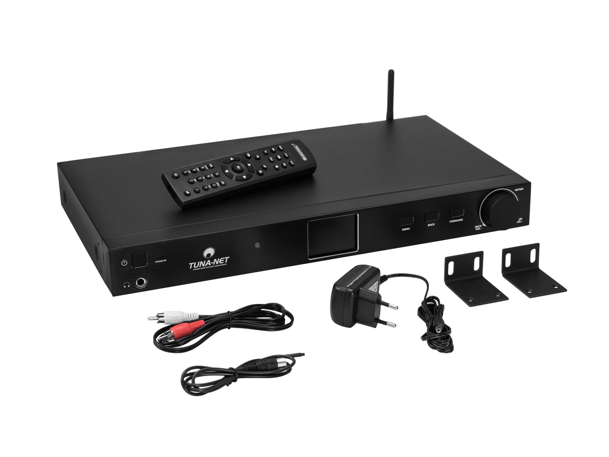 Omnitronic TUNA-NET Internet radio with DAB+ and Bluetooth