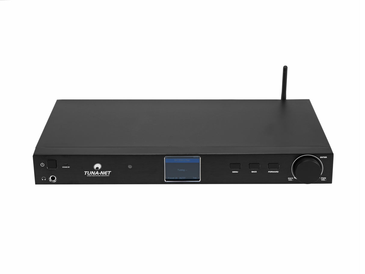 Omnitronic TUNA-NET Internet radio with DAB+ and Bluetooth