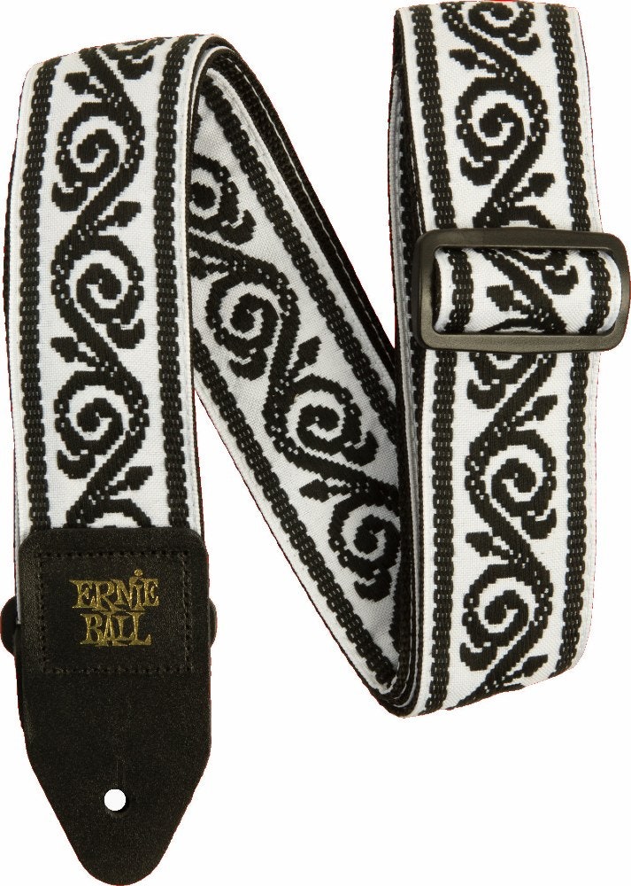 Ernie Ball Black Vine Jacquard Strap- 5342