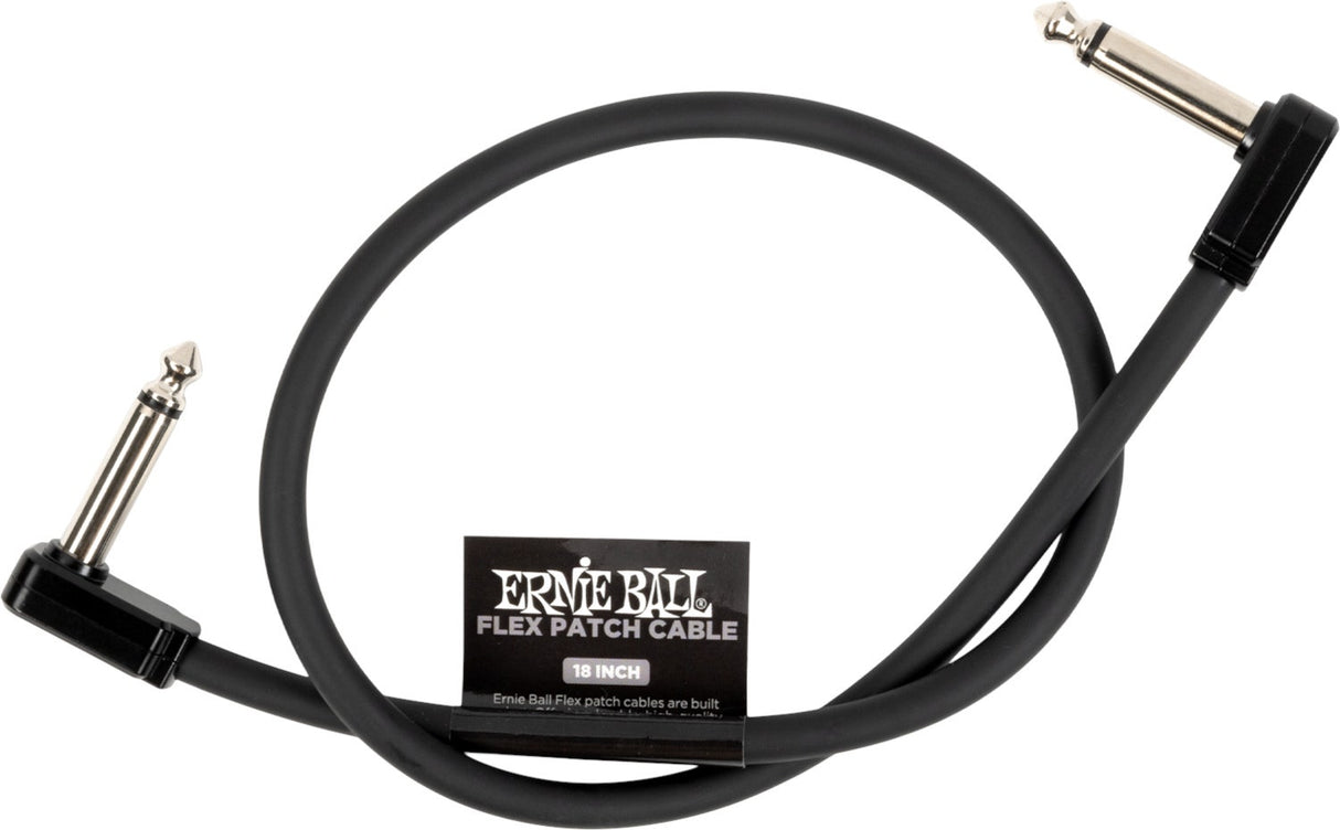 Ernie Ball 6441 Flex Patch Cable Black 45cm