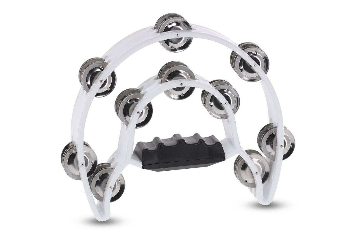 GEWA Half-Moon Jingle Ring 20 jingles - White