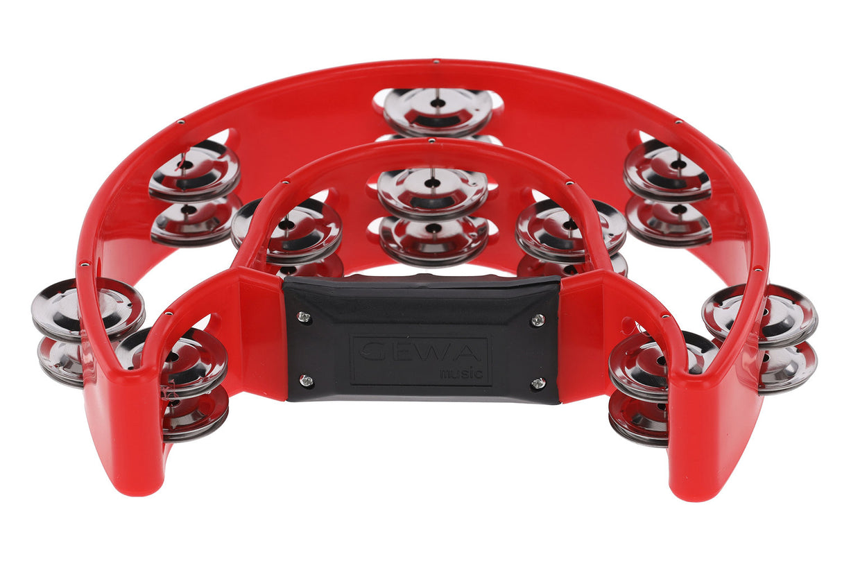 GEWA Half-Moon Jingle Ring 20 jingles - Red