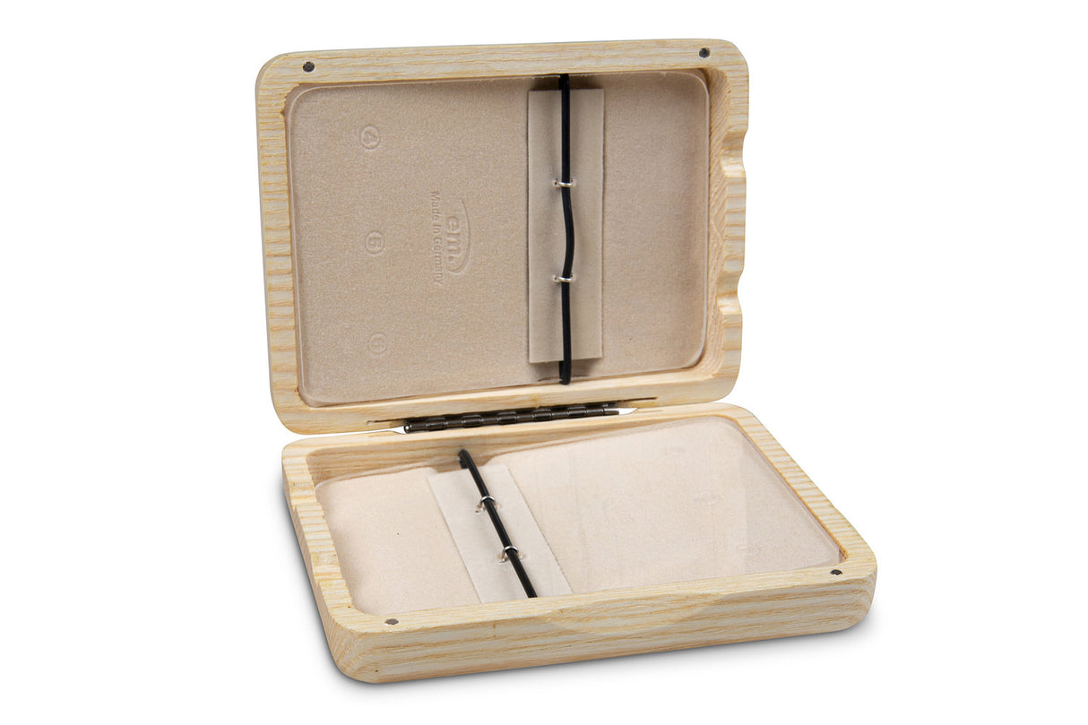 GEWA Reed case Baritone Saxophone 6 Reeds - natural varnish