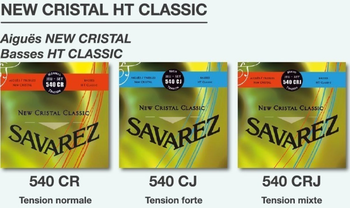 Savarez Strings for classical guitars New Cristal Classic - Set (540CR)