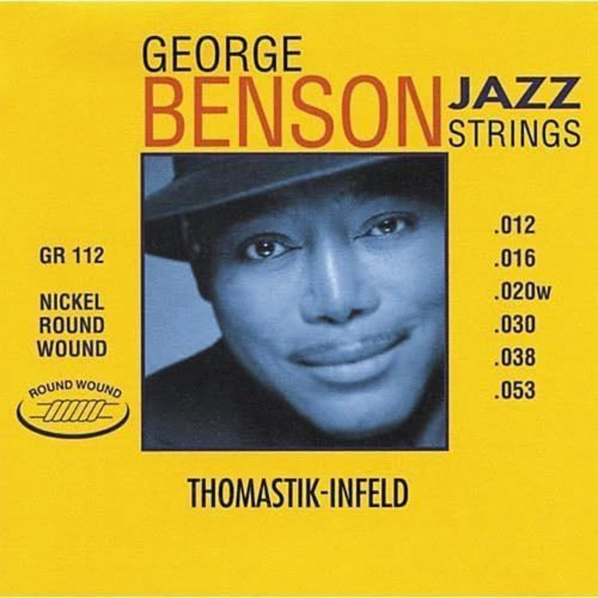 Thomastik-Infeld strings for electric guitar George Benson Jazz Guitars - Set roundwound (GR112)