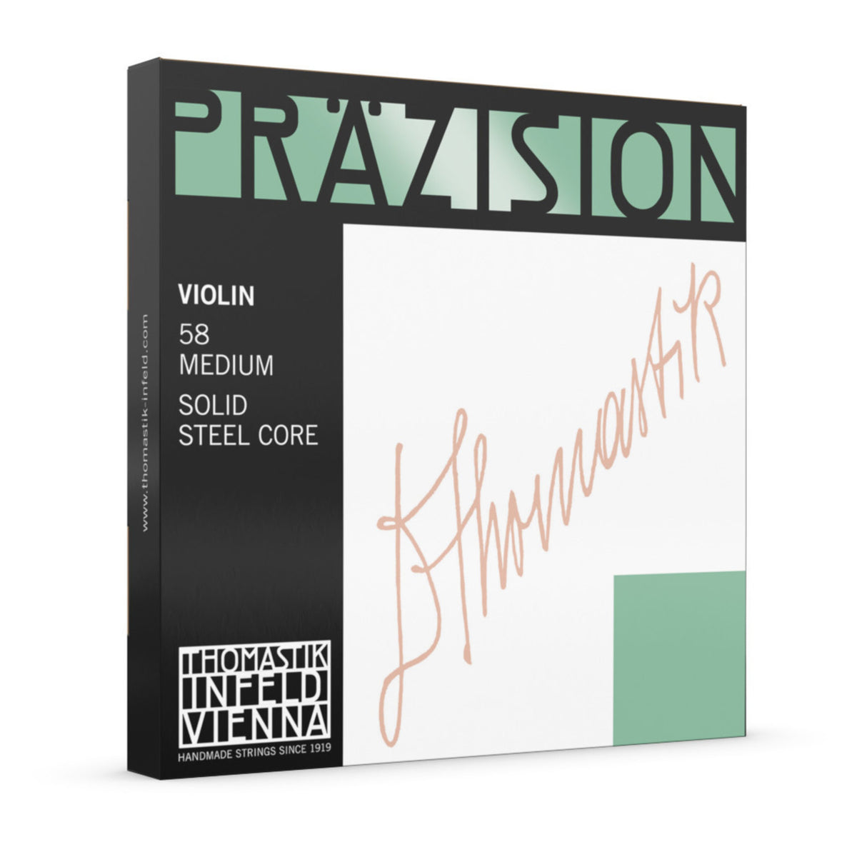 Thomastik-Infeld Violins strings Precision steel solid core - Medium (58A)
