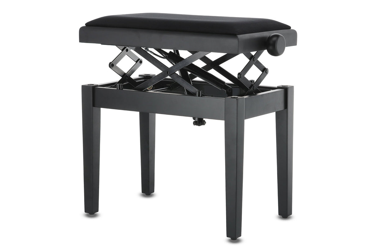 GEWA Deluxe Autolift piano bench - Black matte