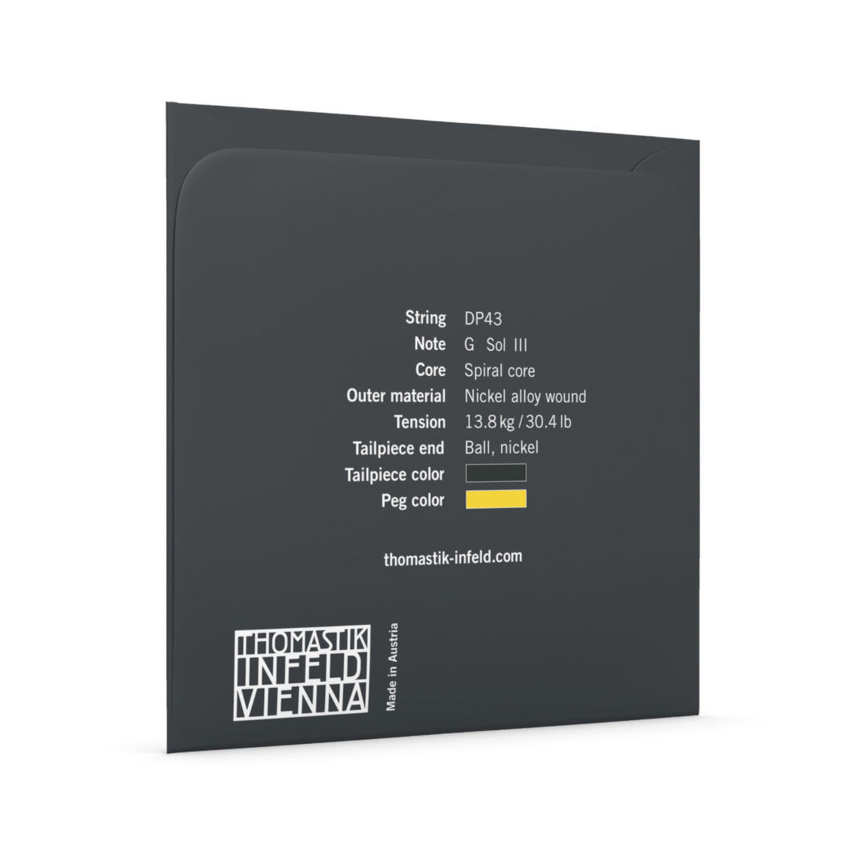 Thomastik-Infeld Cellos Strings Dominant Pro - G Spiral Core, Nickel (DP43)