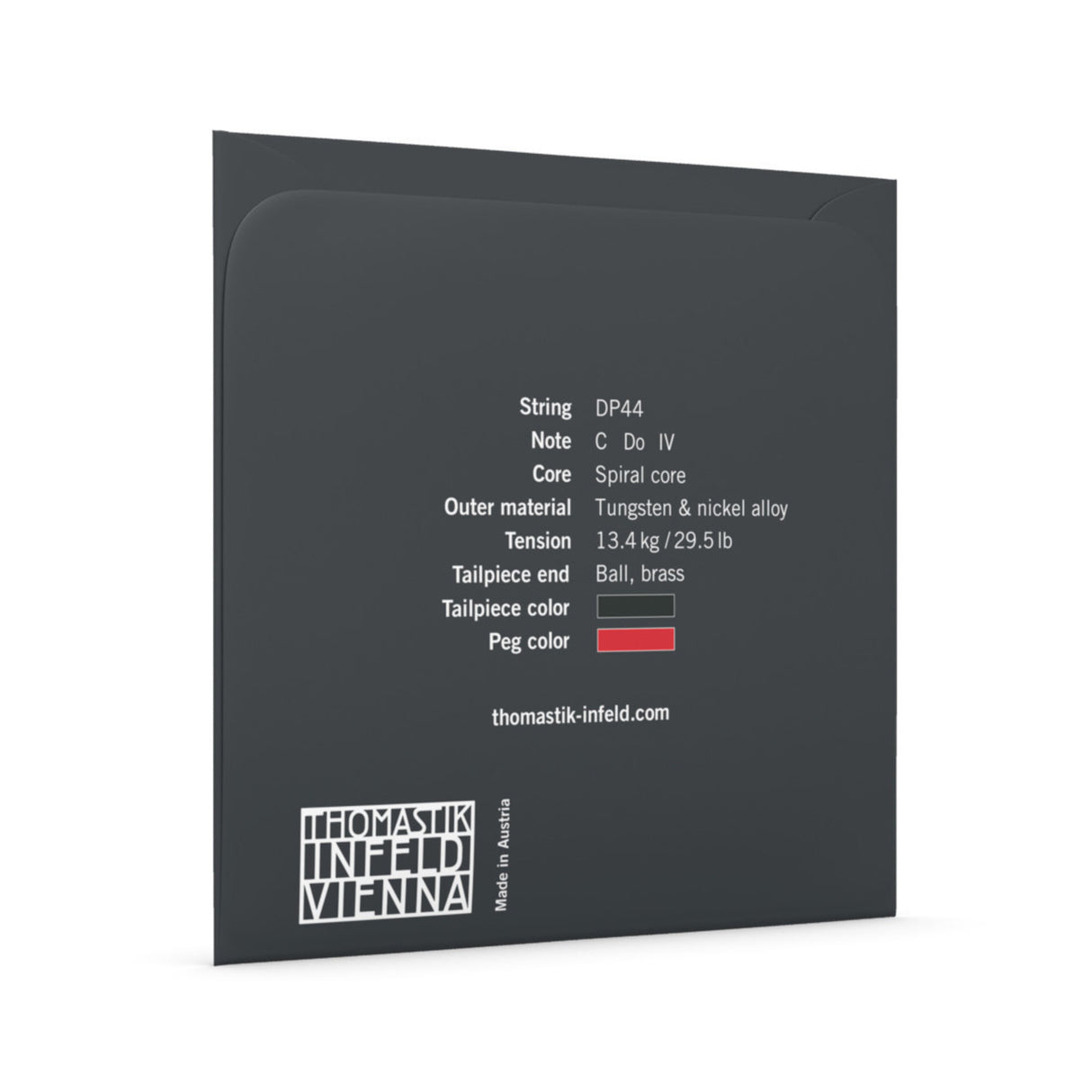 Thomastik-Infeld Cellos Strings Dominant Pro - C Spiral Core, Tungsten/Silver (DP44)