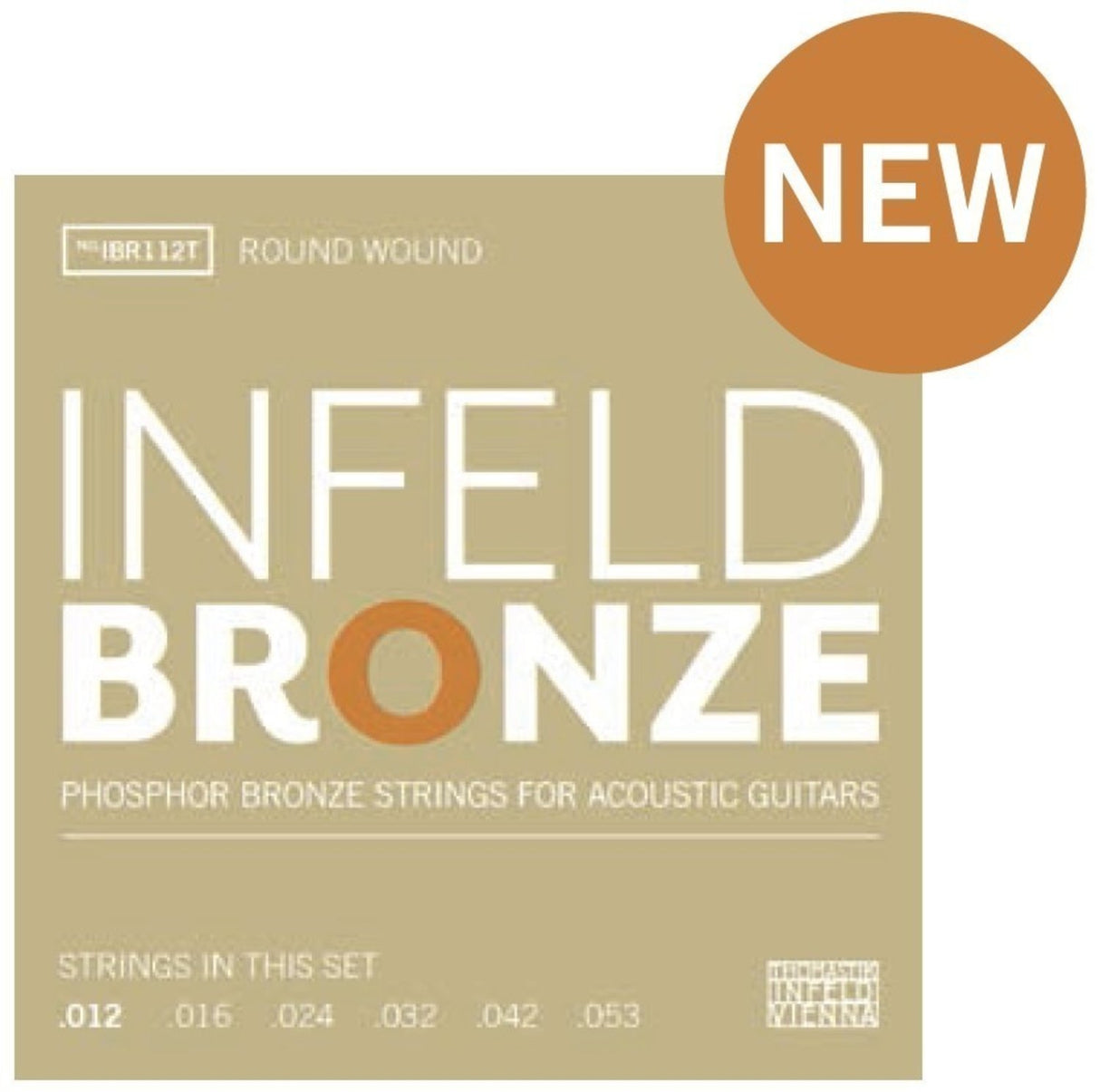 Thomastik-Infeld strings for acoustic Guitars Infeld Bronze - Set .012-.053 (IBR112T)