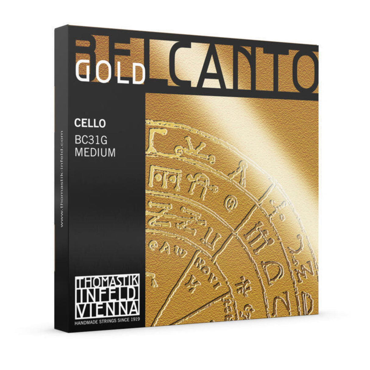 Thomastik-Infeld Cellos Strings Belcanto Gold - Medium (BC31G)
