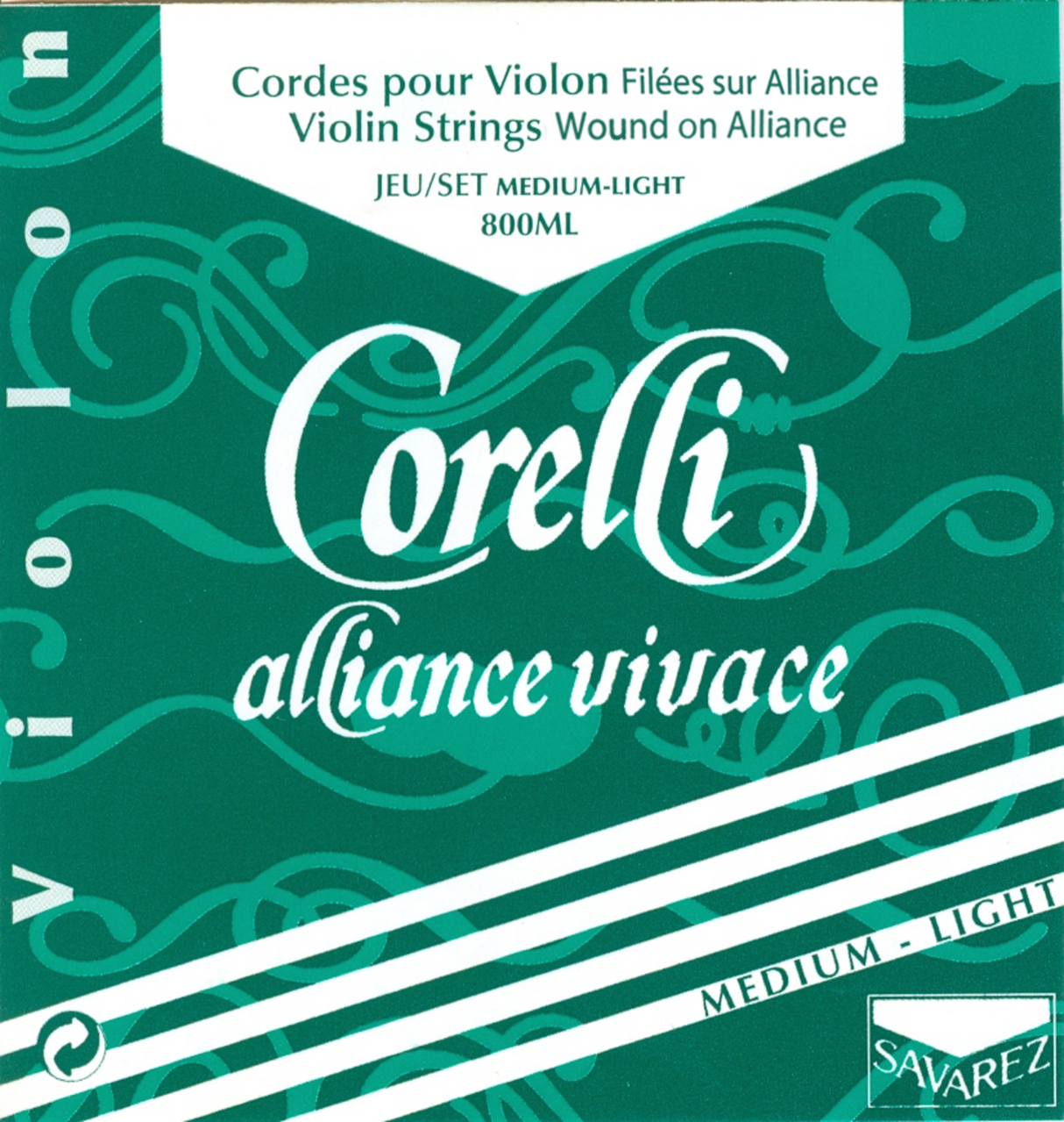 Corelli Violins strings Alliance Vivace - Medium-light 800ML