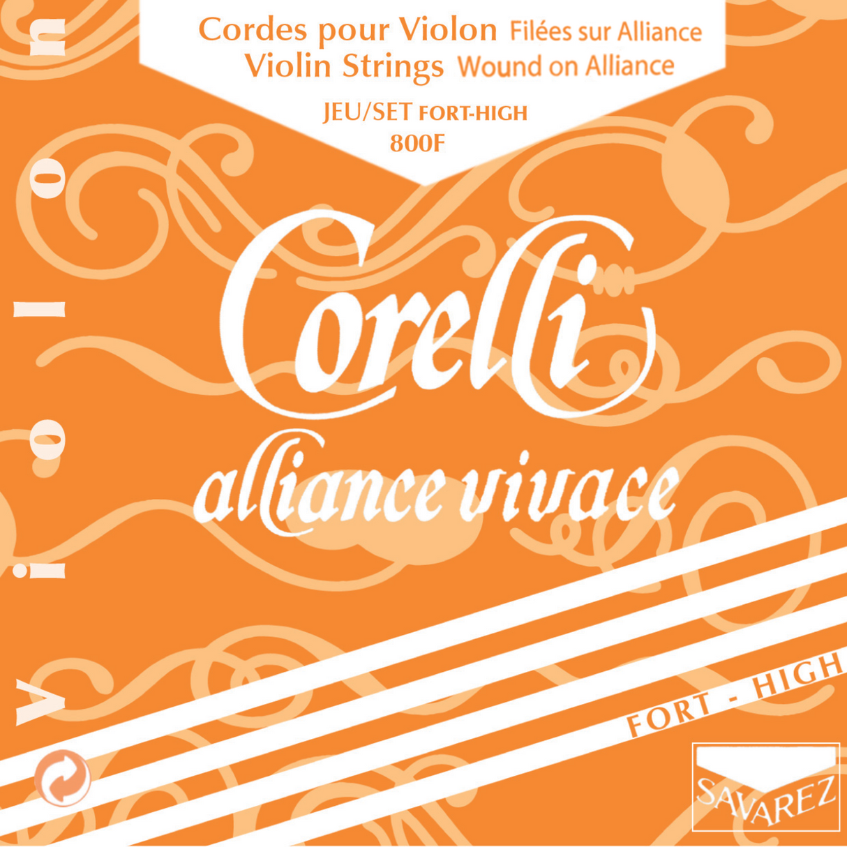 Corelli Violins strings Alliance Vivace - Forte 800F