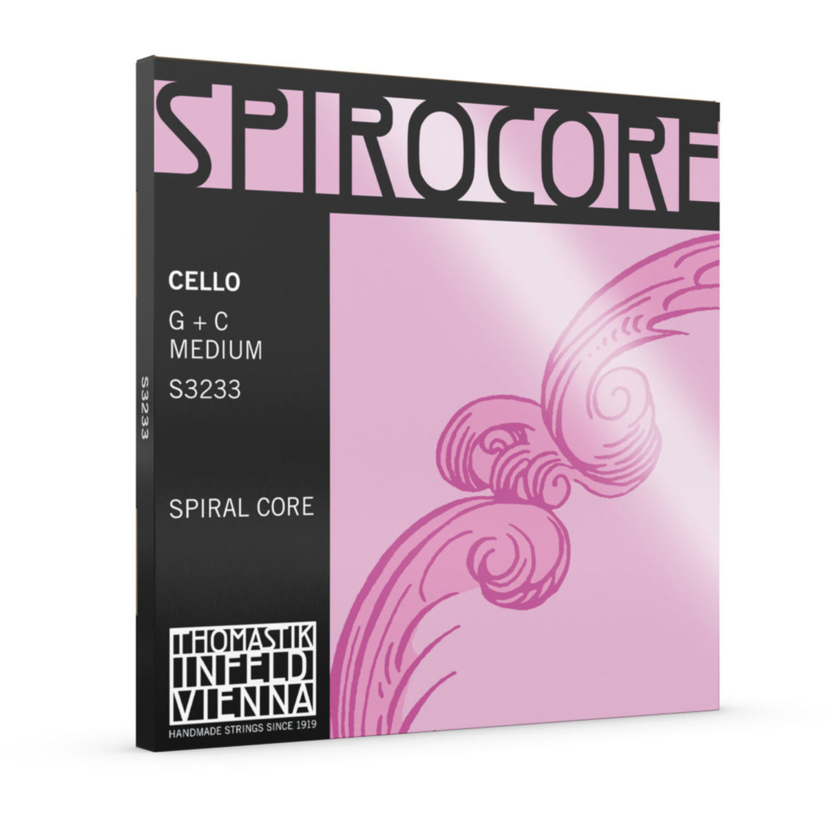 Thomastik-Infeld Cellos Strings Spirocore spiral core - Set G+C tungsten medium (S3233)
