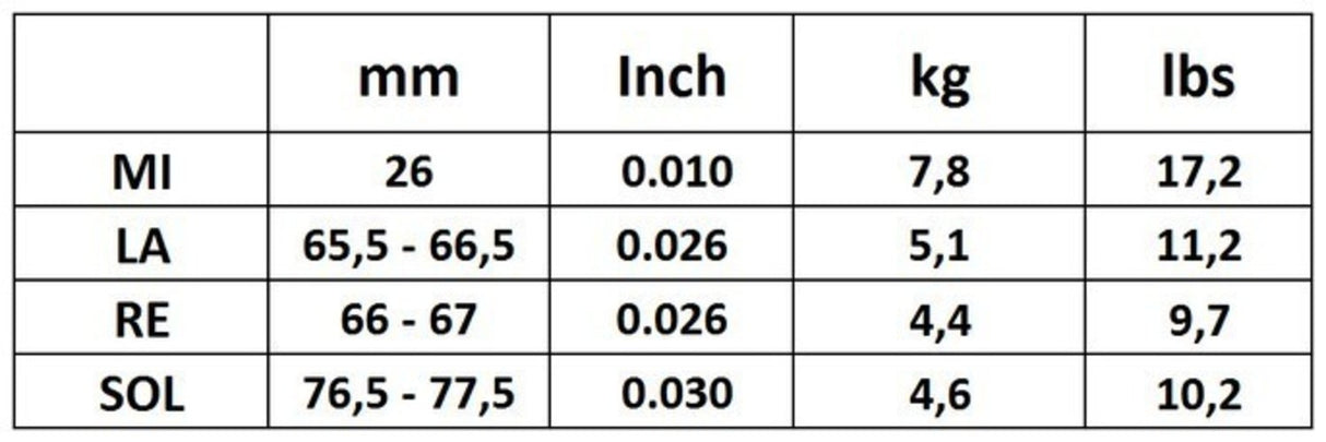 Corelli Violins strings Cantiga - Medium-light (900MLB)