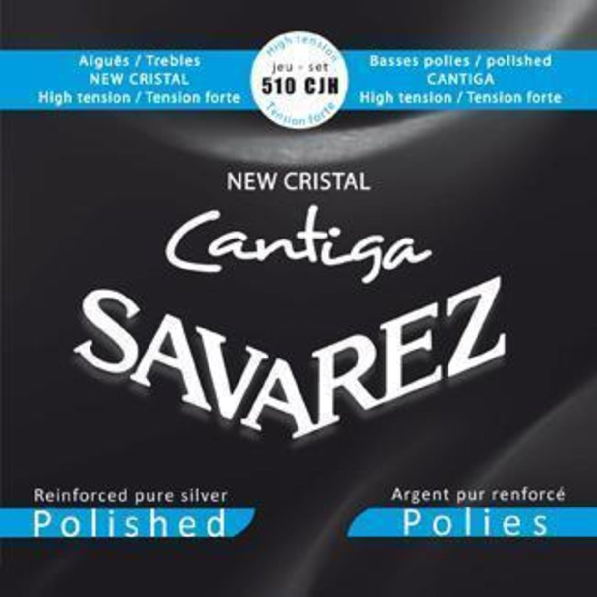 Savarez Strings for classic guitar New Cristal Cantiga - Set high, rectified (510CJH)