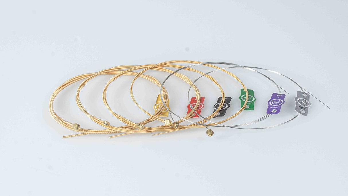 Adamas Strings for Acoustic Guitars Adamas Phosphor Bronze Historic Reissue - Set of 3 Light .012 (1818-3)
