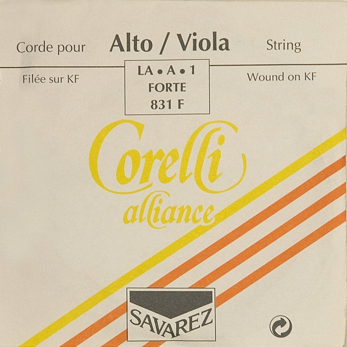 Corelli Strings for viola Alliance - Forte (831F)