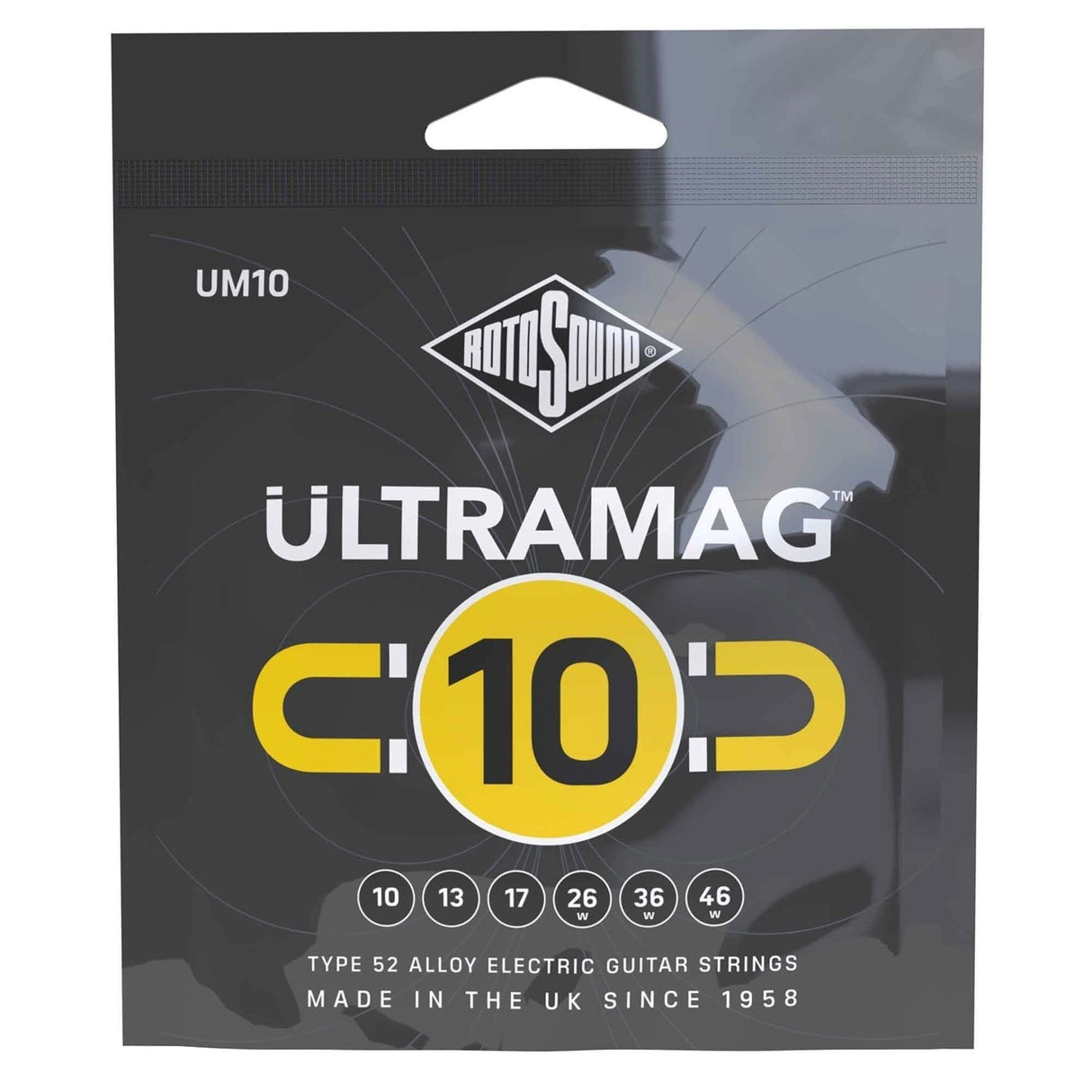 Rotosound Strings for electric guitar Ultramag - Set Regular 10-46 (UM10)
