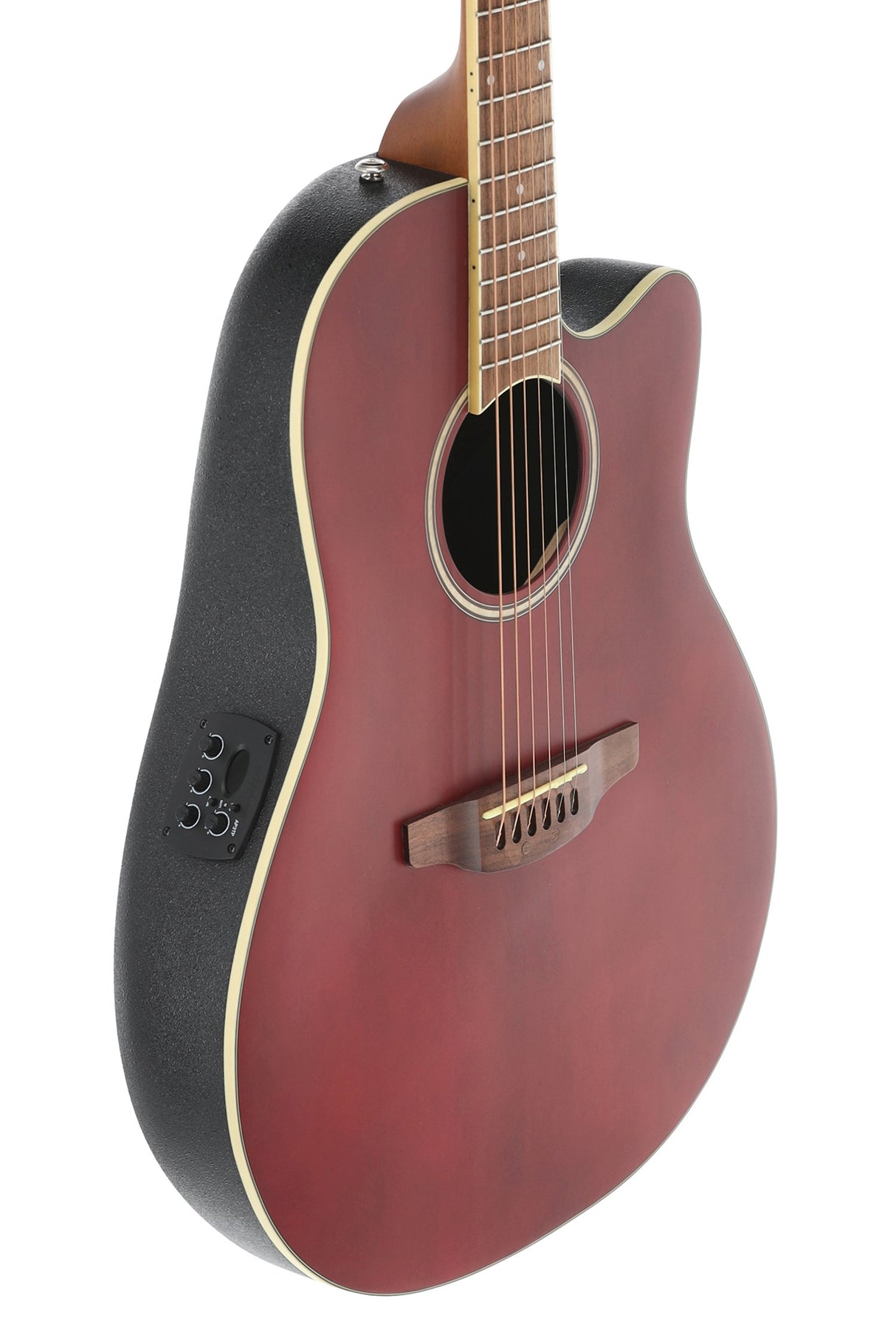 Applause E-Acoustic Guitars AB24II CS Mid Cutaway - Ruby Red Satin (AB24-2S)