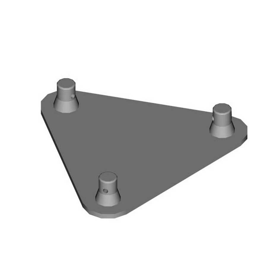 DuraTruss DT 23-BPM Base plate +half connectors male