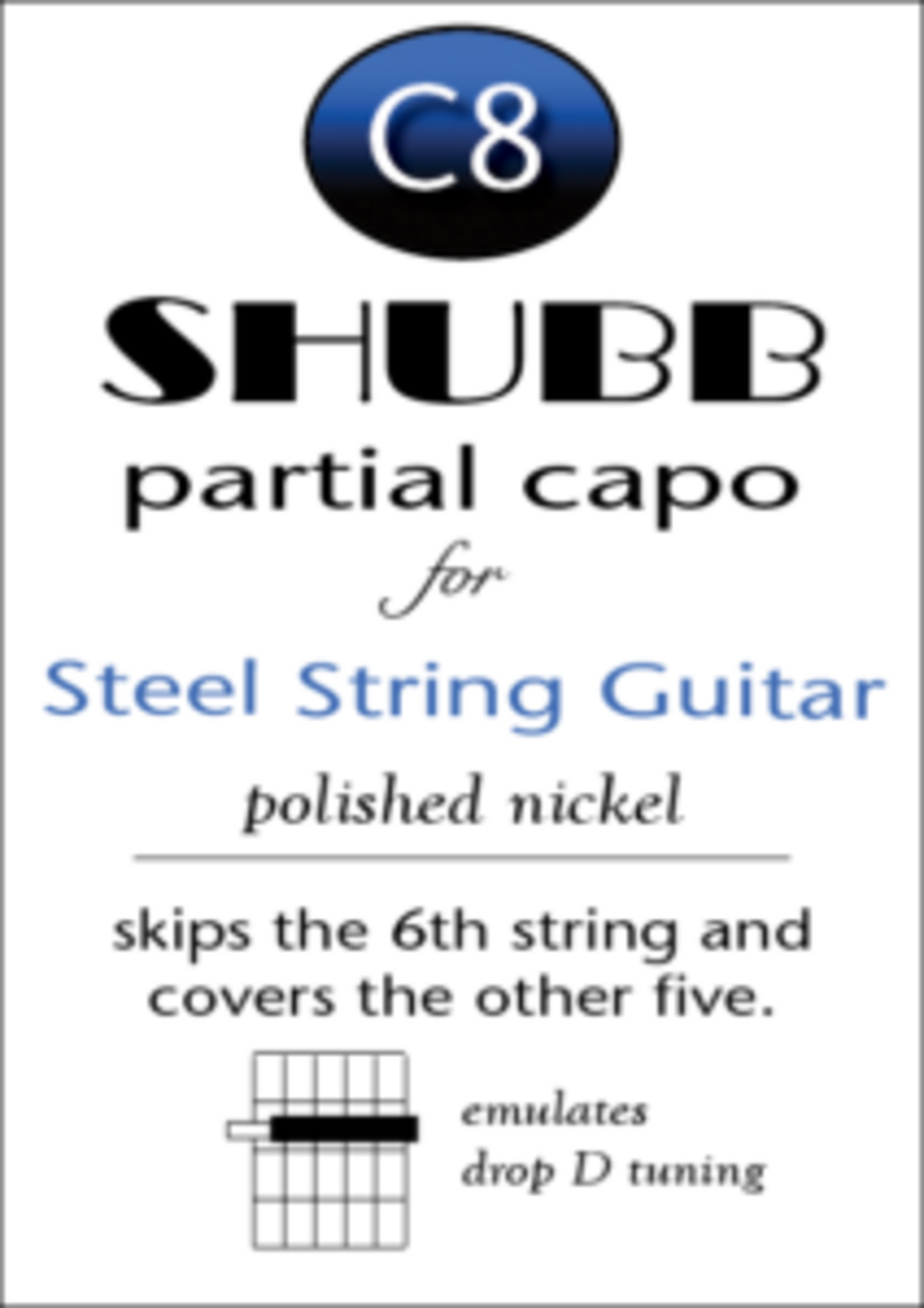 Shubb C8 Partial Capo