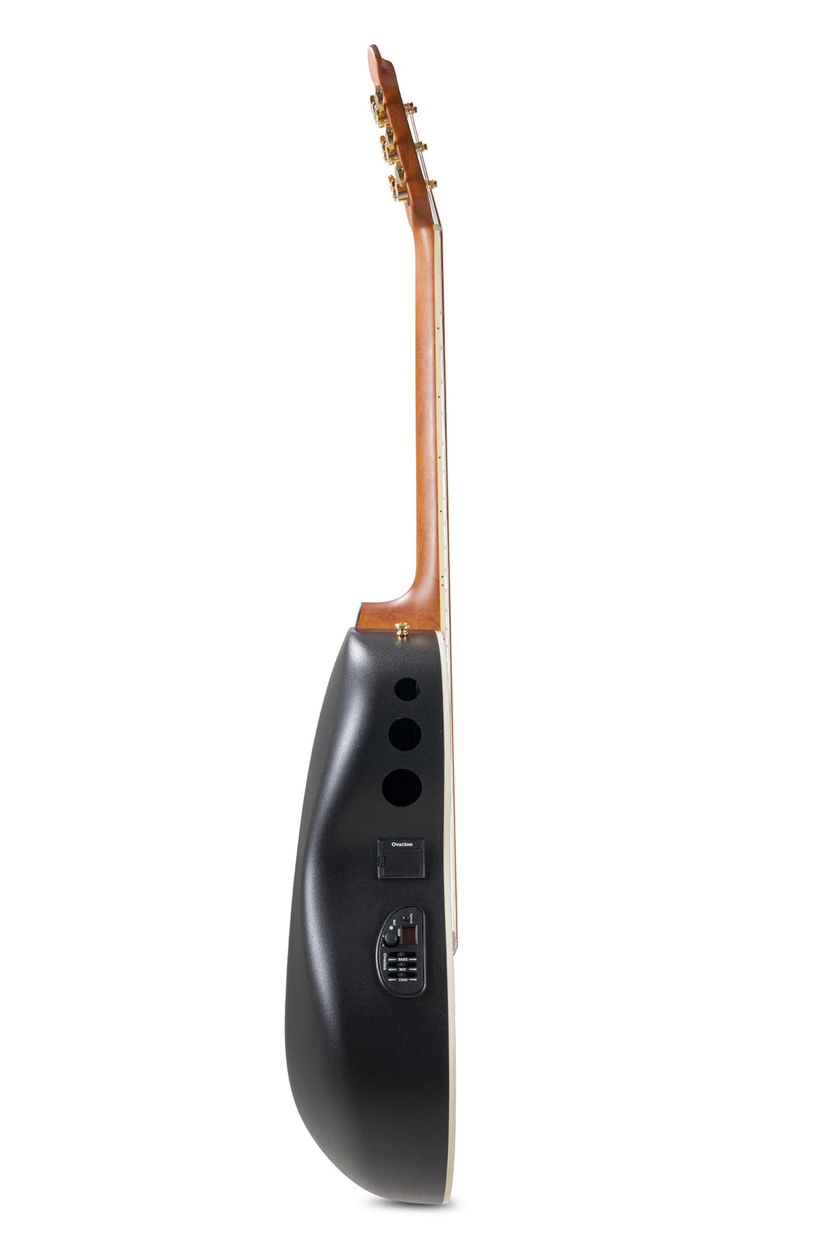 Ovation E-Acoustic Guitars Celebrity Elite Deluxe Deep Contour - Peach Burst Satin (CDX40-PB-G)