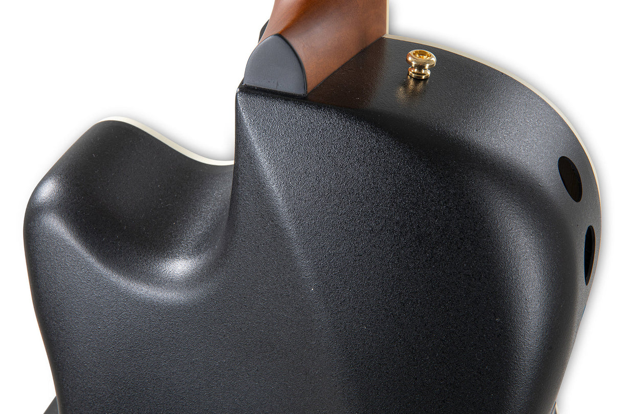 Ovation E-Acoustic Guitars Celebrity Elite Deluxe Deep Contour - Peach Burst Satin (CDX40-PB-G)