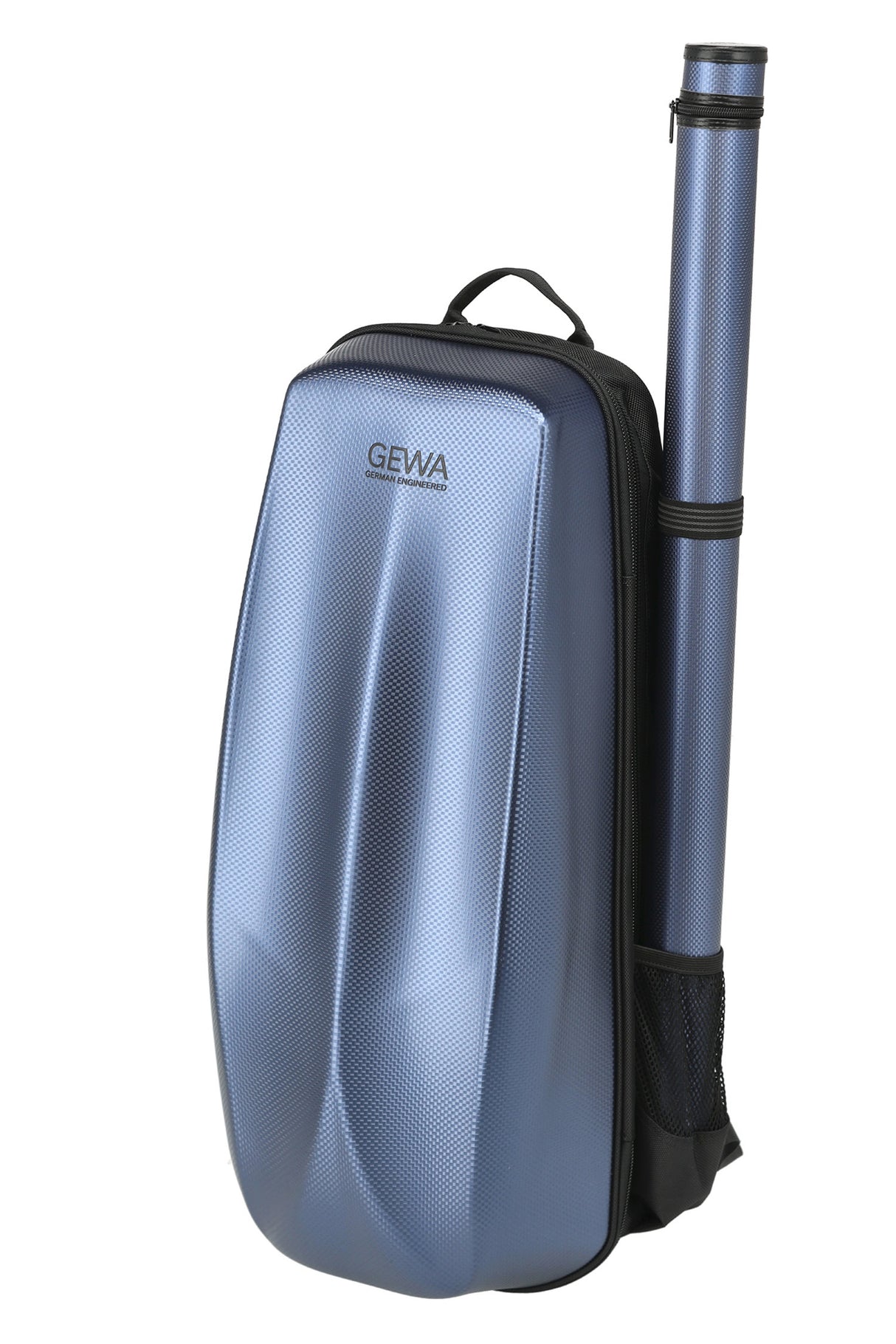 GEWA Backpack for Violins case Space Bag - Blue 4/4 - 3/4 (33 x 67 (with bow case 79 ) x 19 cm)