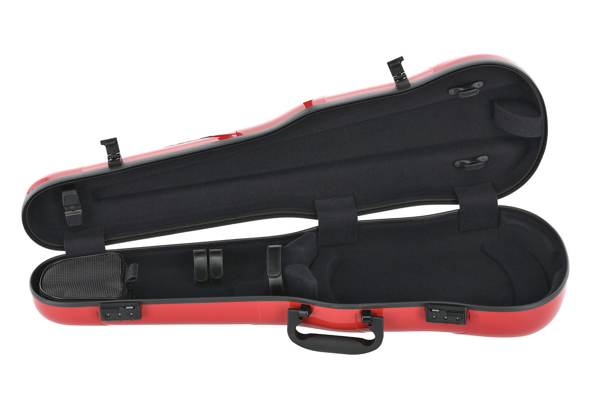 GEWA Shaped violin cases Air 1.7 - Red high gloss
