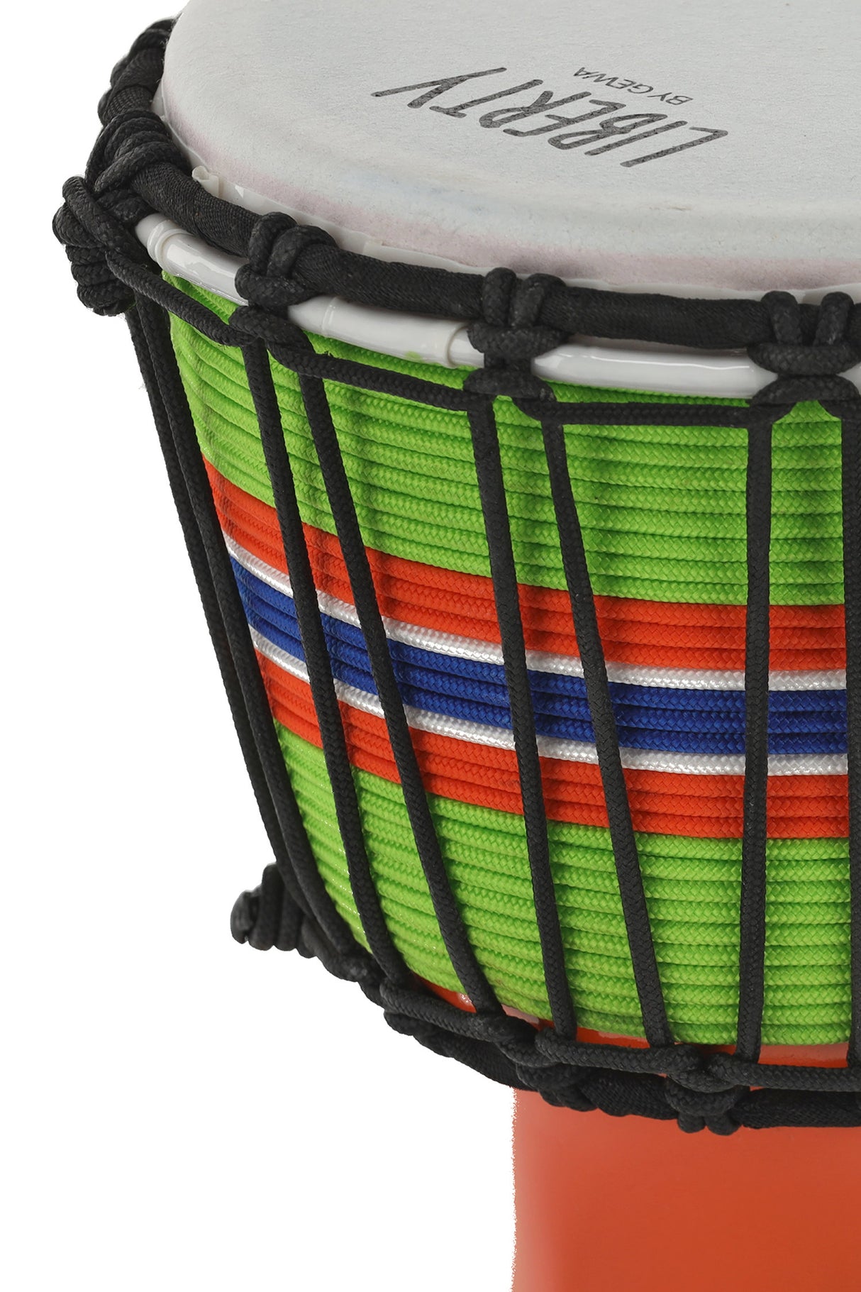 GEWA Djembe Liberty Series Rope Tuned - 7" Orange