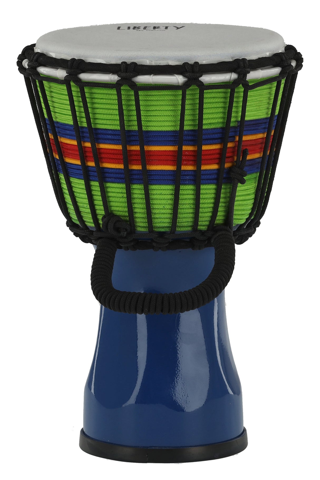 GEWA Djembe Liberty Series Rope Tuned - 7" Blue