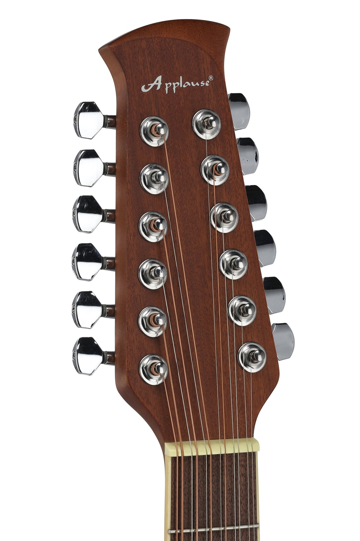 Applause E-Acoustic Guitars AB2412II Mid Cutaway 12-string - Black Satin (AB2412II-5S)