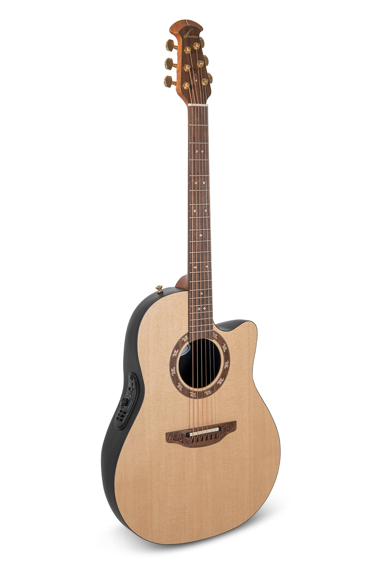 Ovation E-Acoustic Guitars Pro Series Legend USA - Natural Satin (1767-4S-G)
