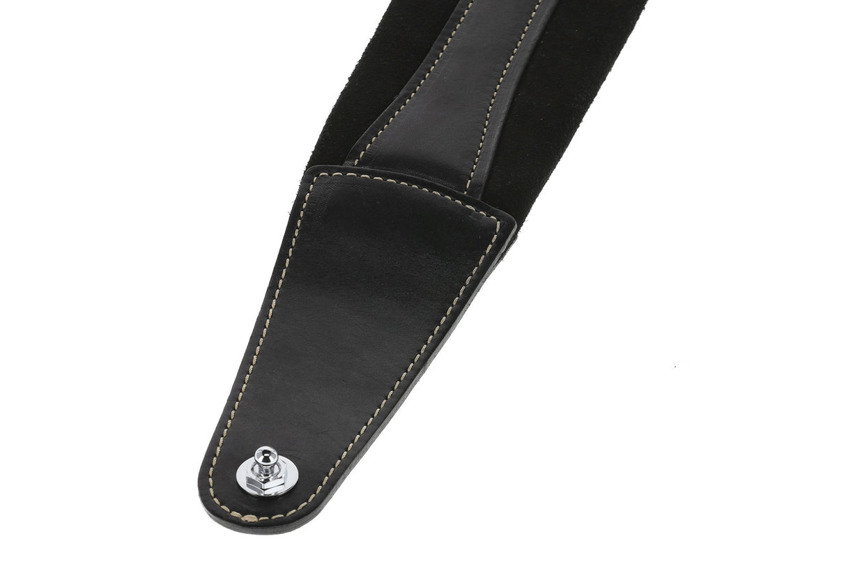 GEWA Guitars Straps Prestige 85 padded Security Locks - black/black