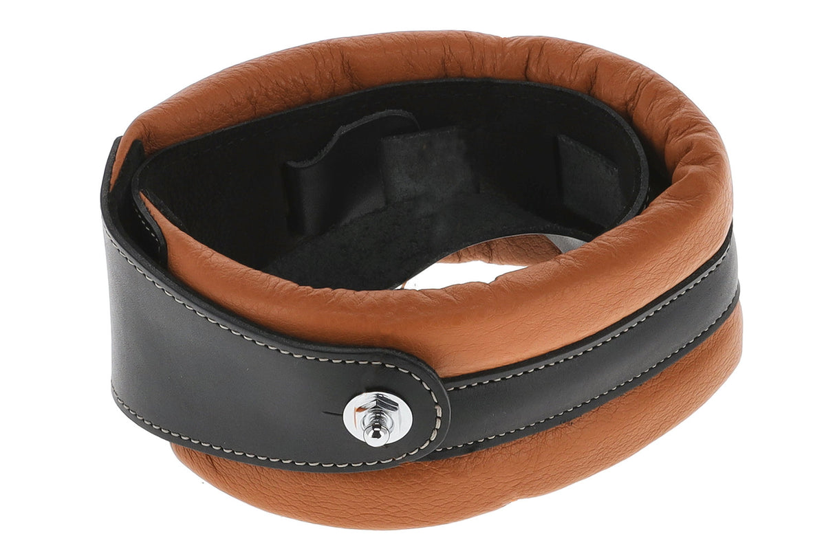 GEWA Guitars Straps Prestige 85 padded Security Locks - dry sand/black